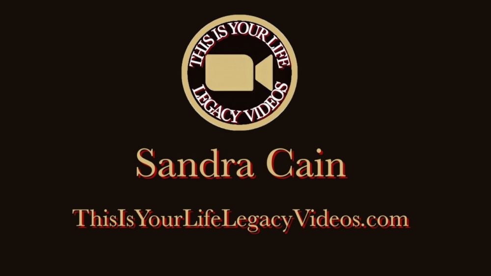 Sandra Cain This is Your Life Legacy Video Card